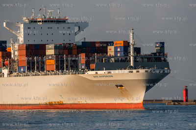 Gdansk. Terminal kontenerowy DCT. Kolejne zawiniecie...