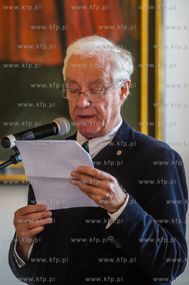 Gdansk. Wielka Sala Wety Ratusza Glownego Miasta. Uroczystosc...