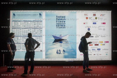 Gdynia. 43. Festiwal Polskich Filmów Fabularnych.
20.09.2018
fot....