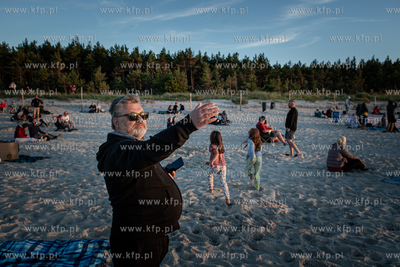 Plaża w Karwi. Zaćmienie słonca, 
12.08.2026
fot....