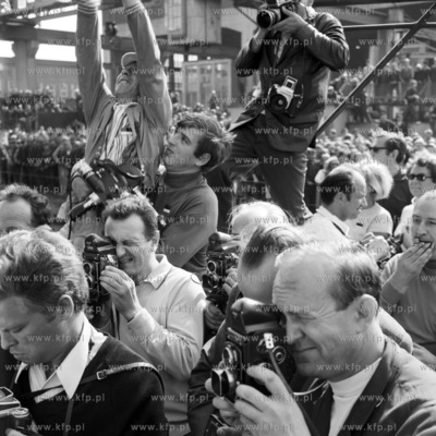 Uroczystosci chrztu statku Zakarpatije w Stoczni im....