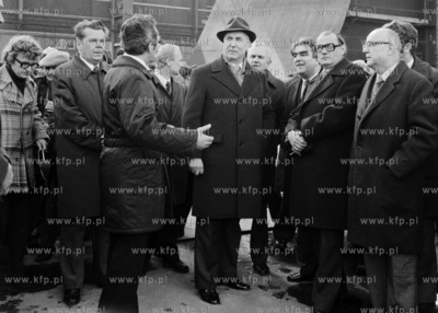 Wizyta I sekretarza KC PZPR Edwarda Gierka w Gdańsku....