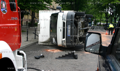 Wypadek w Gdyni w okolicy Centrum Gemini w Gdyni W...