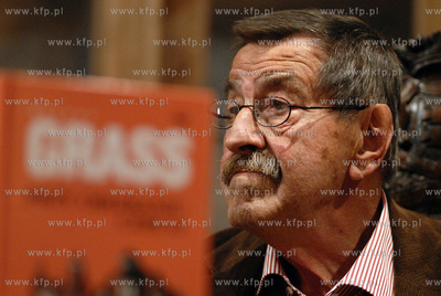 80 urodziny noblisty Guntera Grassa w Gdansku. Pisarz...