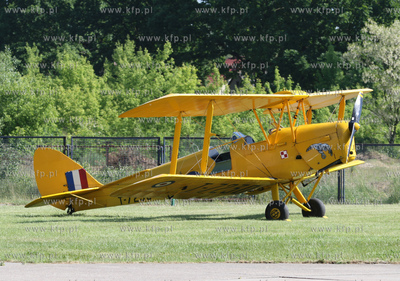 Goraszka , XIII Piknik w Goraszce Nz.De Havilland DH82A...