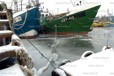 Rekordowo niska temperatura spowodowala zamarzniecie...