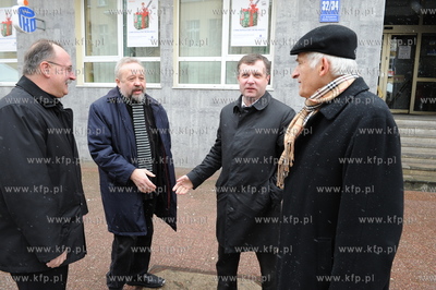 Przewodniczacy Parlamentu Europejskiego prof. Jerzy...