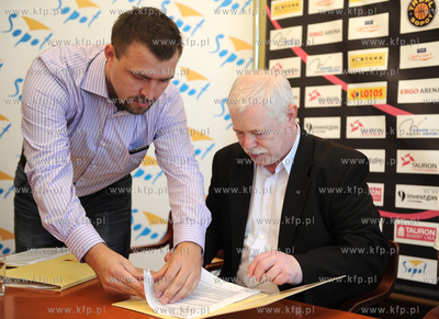 Urzad Miasta Sopotu. Konferencja prasowa Trefl Sopot...