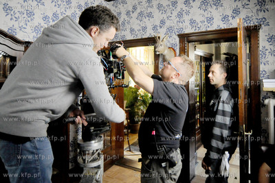 Sopot Plan zdjeciowy filmu Uklad Zamkniety w rezyserii...