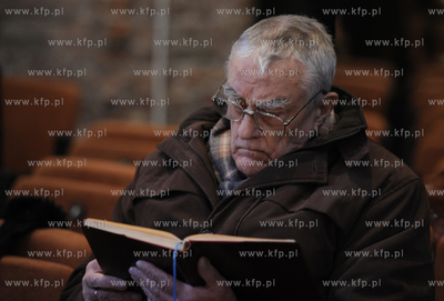 Centrum Sw. Jana, Gdansk. Wystawa Theatrum Vitae Mariana...