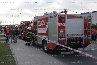 W Domu Opieki w Rumi doszlo do pozaru w pomieszczeniu...