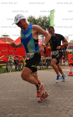 Triathlon Gdanski 2012. Calosc zawodow odbywala sie...