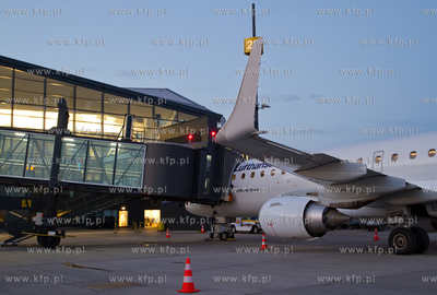 Port Lotniczy Gdansk. Nz. Airbus 320 linii Lufthansa.
01.07.2014
fot....