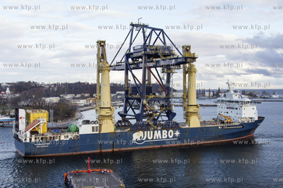 Suwnica nabrzeżowa do rozładunku ładunków masowych...