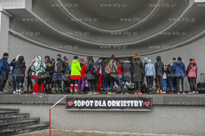 Sopot. Bieg na dystansie 4 km dla Wielkiej Orkiestry...