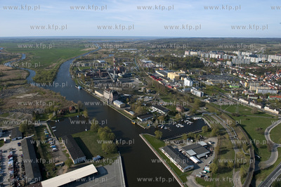 Elblag z lotu ptaka. 19.04.2009 fot. Kacper Kowalski...
