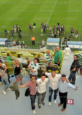 Mecz inauguracyjny na PGE Arena w Gdansku pomiedzy...