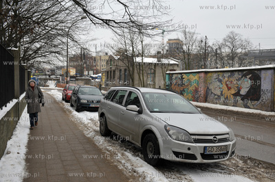 Gdansk Dolny Wrzeszcz. Ul. Jana Kilinskiego. 28.01.2013...