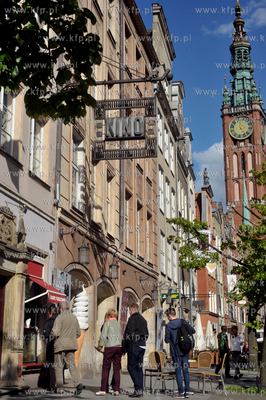 Gdansk kino Neptun, dawne Leningrad od strony ul. Dlugiej.18.05.2015...