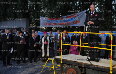 Uroczystosci rocznicy podpisania porozumien sierpniowych...