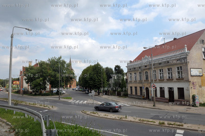 Gdańak Orunia. Trakt św, Wojciecha w okolicach ul....
