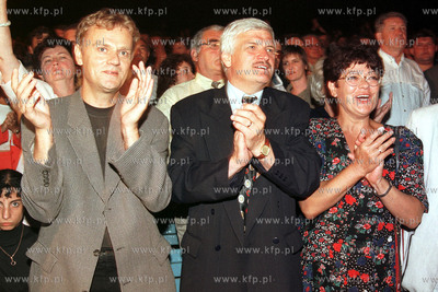 Donald Tusk Jan Kozlowski Franciszka Cegielska Festiwal,...