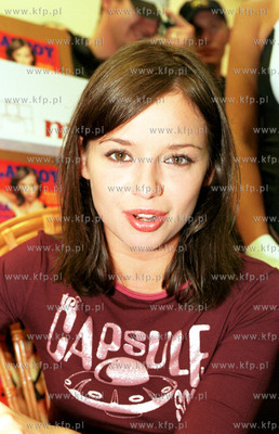 Anna Przybylska. 5.11.2001 Fot. Agencja Kosycarz /...