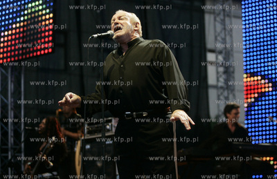 Gdynia. Skwer Kosciuszki. Koncert Joe Cockera. 14.08.2007...