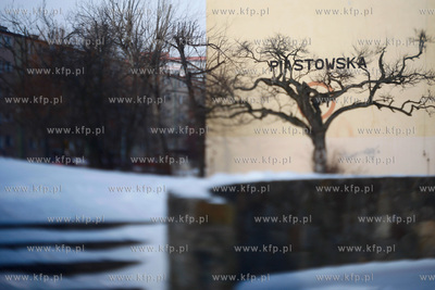 Gdansk. Bloki przy ul. Piastowskiej.22.02.2011fot....