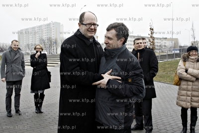 Sopot/Gdańsk. Uroczystość odsłonięcia tablicy...