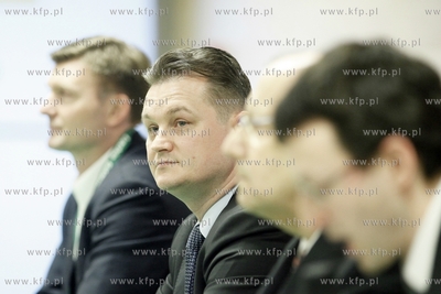 Konferencja prasowa Franza Josefa Wernze, reprezentujacego...