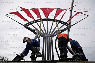 Skrzyzownie ul. Czyzewskiego i al. Grunwaldziej w Gdansku....