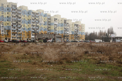 W rejonie al. Jana Pawła II i ul. Burzynskiego w Gdansku...