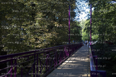 Sopot. Kładka na Westerplatte udostępniona pieszym.26.08.2016fot....