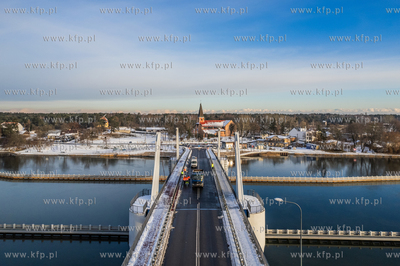 Sobieszewo. Most 100-lecia Odzyskania Niepodległości...