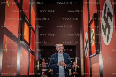 Oprowadzanie dziennikarzy po wystawie stałej MIIWŚ.
08.07.2024
fot....