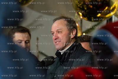 Ceremonia otwarcia Gdańskiego Jarmarku Bożonarodzeniowego....