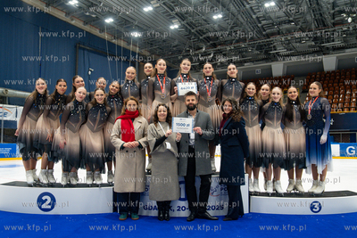 Hala Olivia. Mistrzostwa Polski w Łyżwiarstwie Synchronicznym...