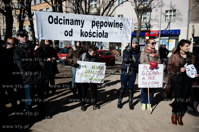 Gdynia. Trójmiejska Manifa 2012. Marsz zorganizowany...