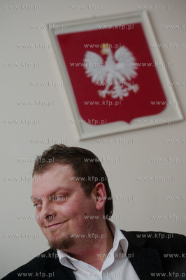 Gdynia. Konferencja prasowa Przewodniczacego Rady Krajowej...