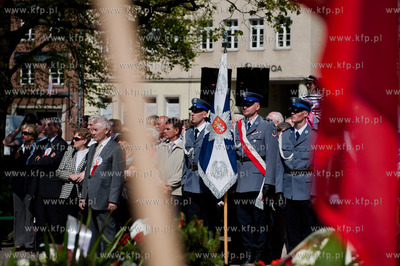 Gdansk. Obchody Swieta Narodowego Trzeciego Maja pod...