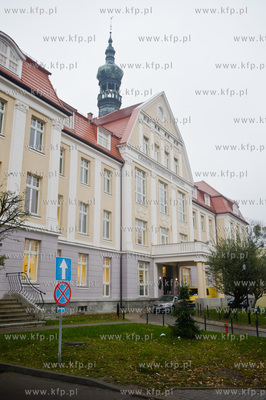 Gdanski Uniwersytet Medyczny. Budynek nr 1. Uroczyste...