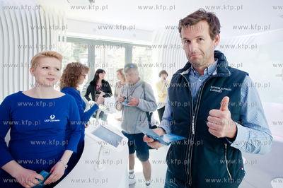 Gdansk. Targ Weglowy. Inauguracja projektu pt. Centrum...