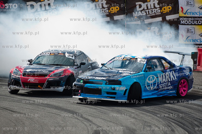 Gdansk. Plac przed PGE Arena. Zawody Drift Masters...