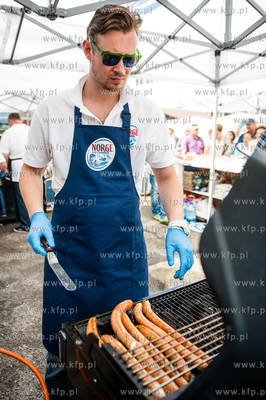 Gdansk. Targ Rybny. Jarmark Dominikanski. Norweski...