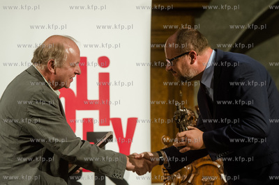 Gdansk. Dwor Artusa. Festiwal Solidarity of Art. Uroczyste...