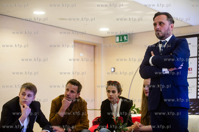 Gdynia. Teatr Muzyczny. Festiwal Filmow w Gdyni. Spotkanie...