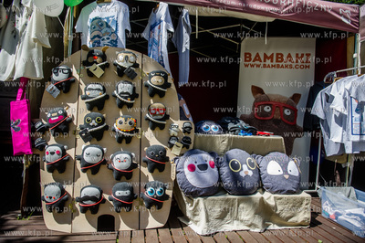 Gdansk. Oliwa. Plac przed Katedra Oliwska.X edycja...