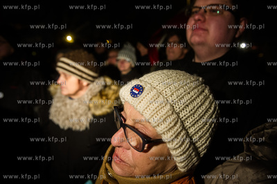 Gdańsk. Pikieta zorganizowana przez Komitet Obrony...