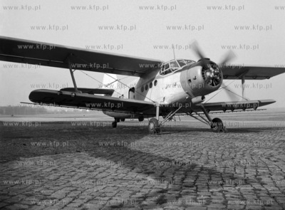 Samolot AN-2 na lotnisku w Gdansku Wrzeszczu. 1969
z0004989
Fot....